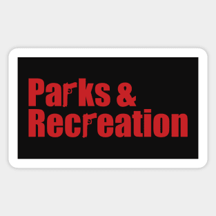 Parks and Rec - Soprano Style Sticker